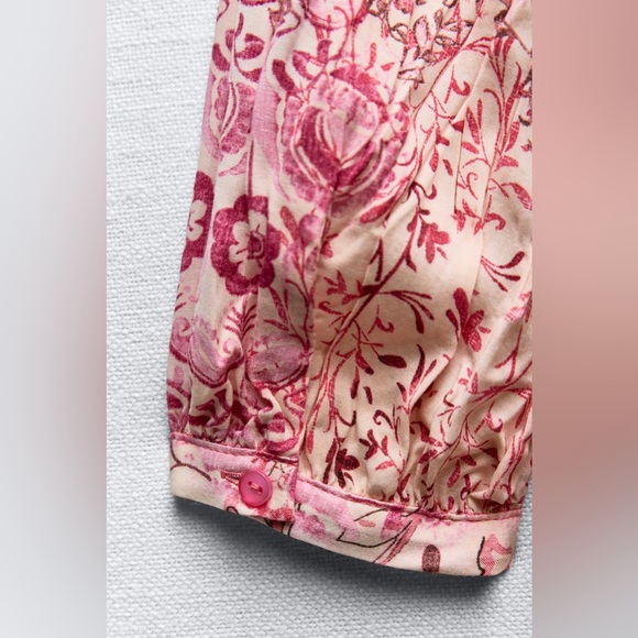 PATCHWORK PRINT MINI DRESS - Picture 14 of 15